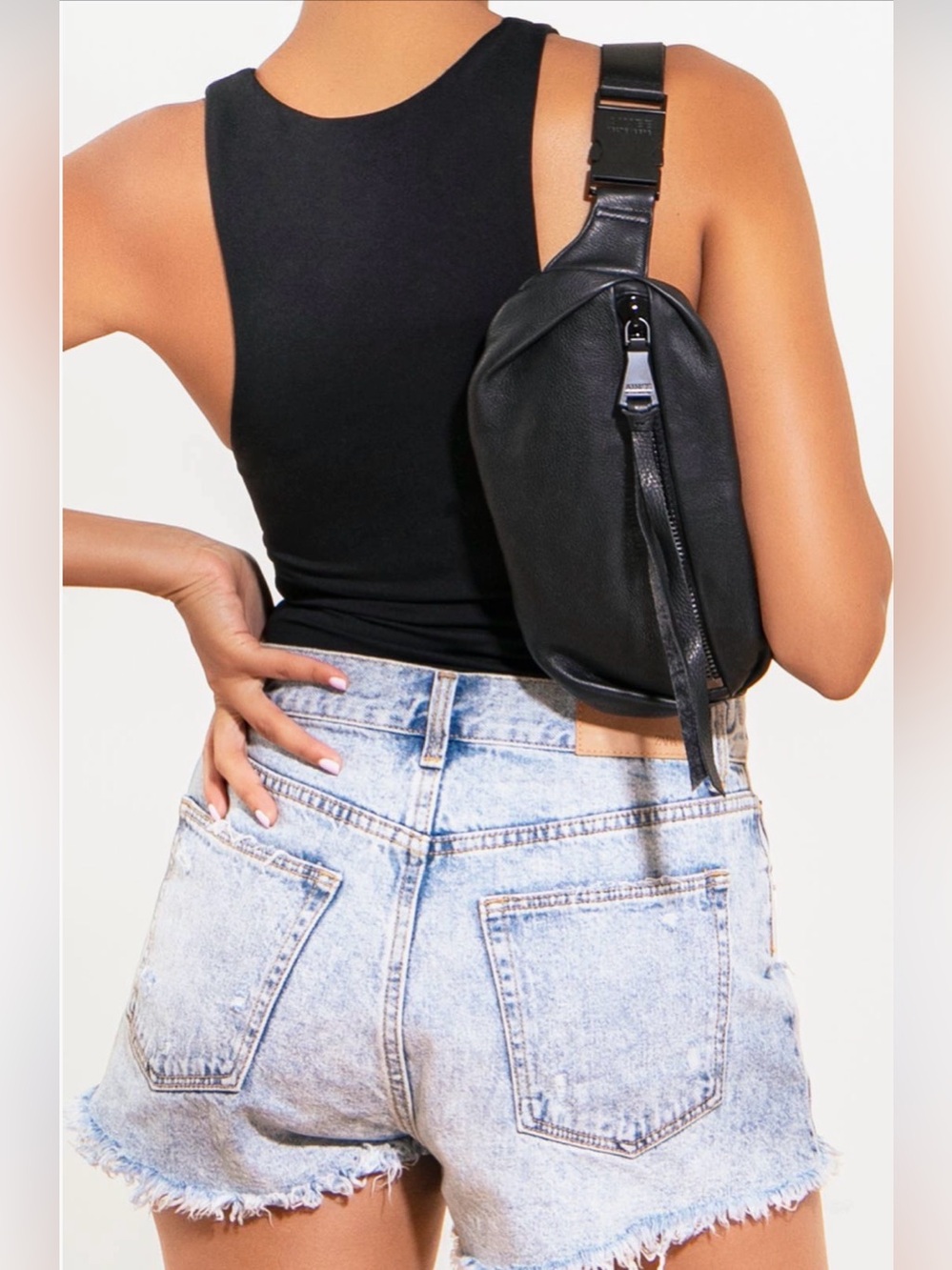 AIMEE Milan Leather Belt Bag